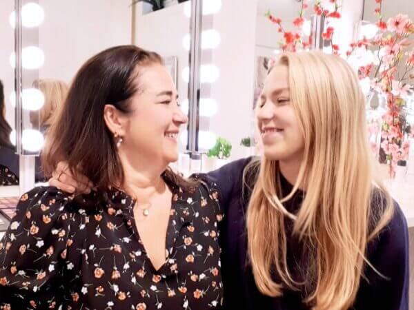 Moeder en dochter visagie workshop